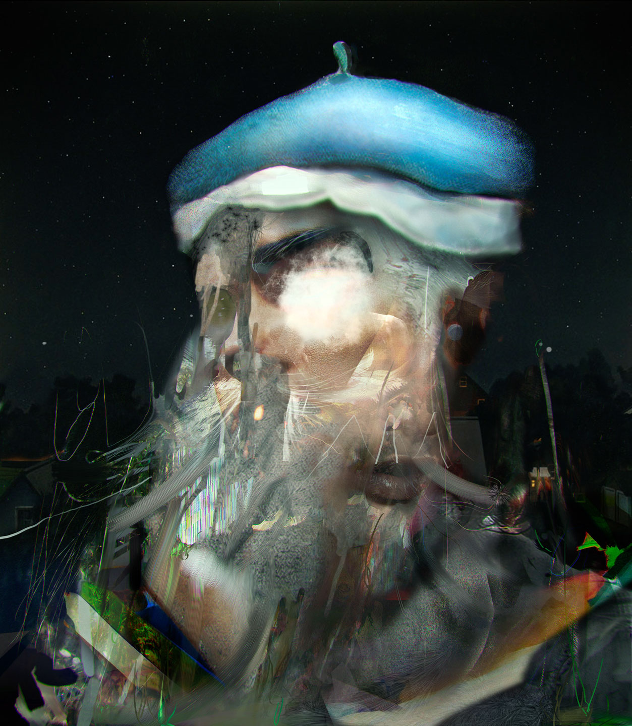 Alex Fischer, Fungus Philosopher, 2010, 9.1×7.9 inch digital matte giclee